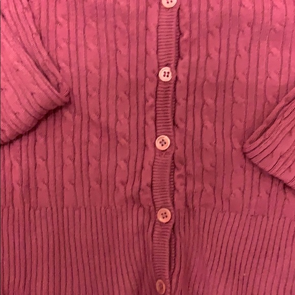 Lot 2 cardigans grey pin up style and magenta - Picture 15 of 16